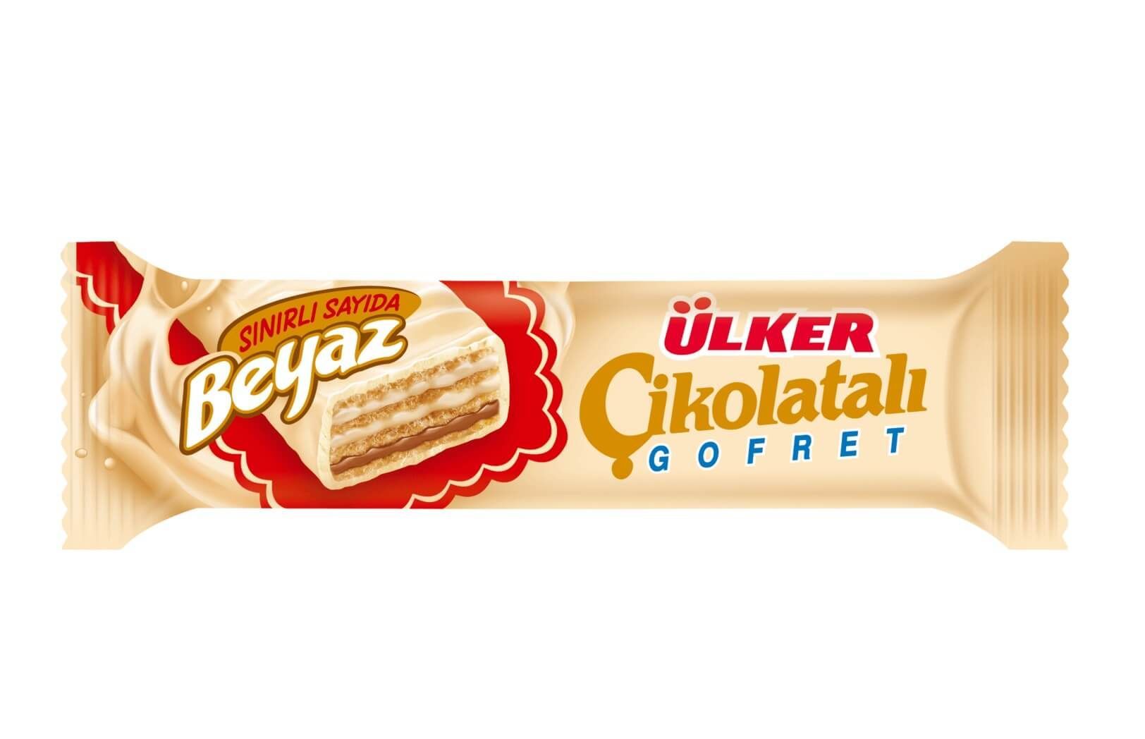 ÇİKOLATALI GOFRET BEYAZ 36GR
