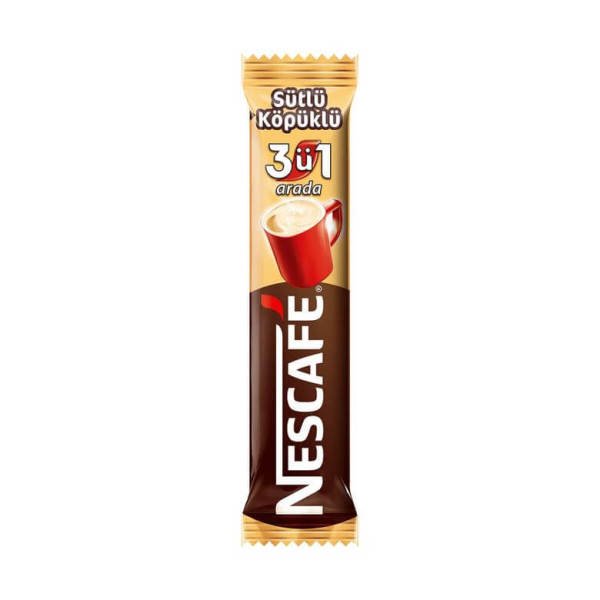KAHVE SÜTLÜ KÖPÜKLÜ 3Ü 1 ARADA 16,5GR