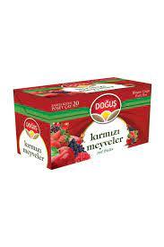 BİTKİ ÇAYI KIRMIZI MEYVELER 20Lİ 40GR