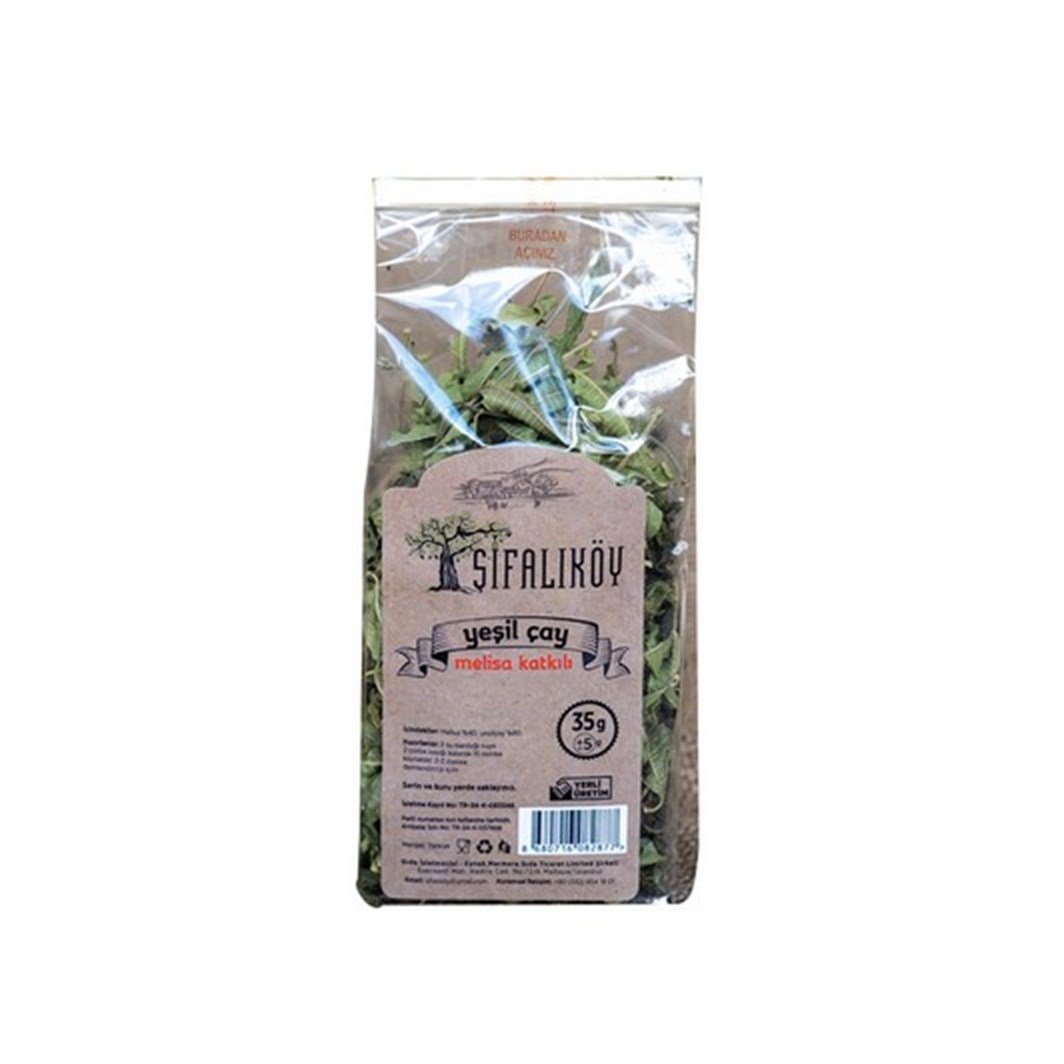 YEŞİL ÇAY MELİSA KATKILI 35GR